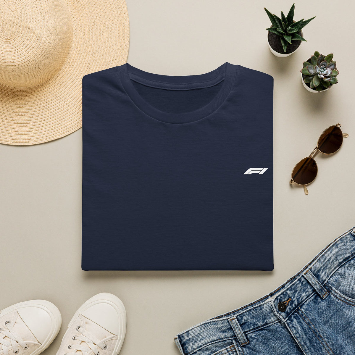 Minimalist F1 Logo T-Shirt | Racing Formula One Tee