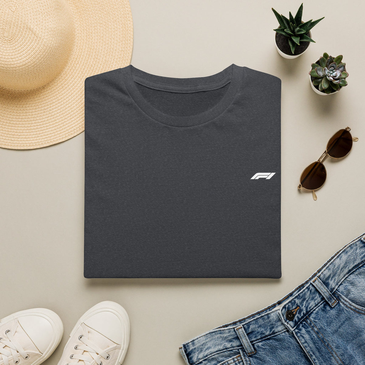 Minimalist F1 Logo T-Shirt | Racing Formula One Tee