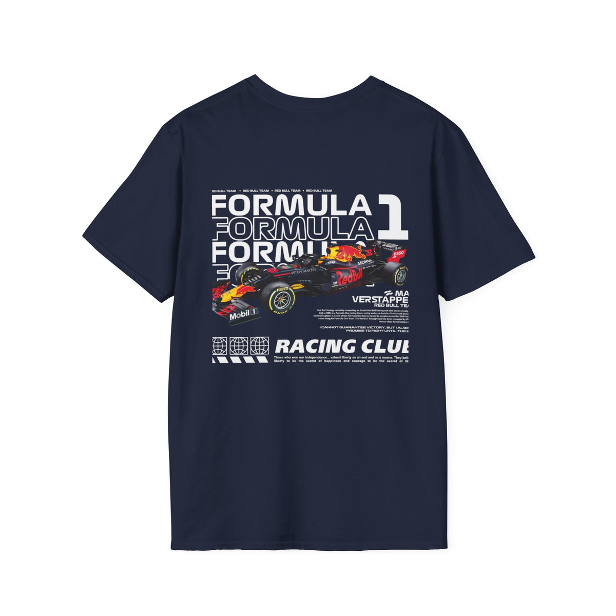 Minimalist F1 Logo T-Shirt | Racing Formula One Tee