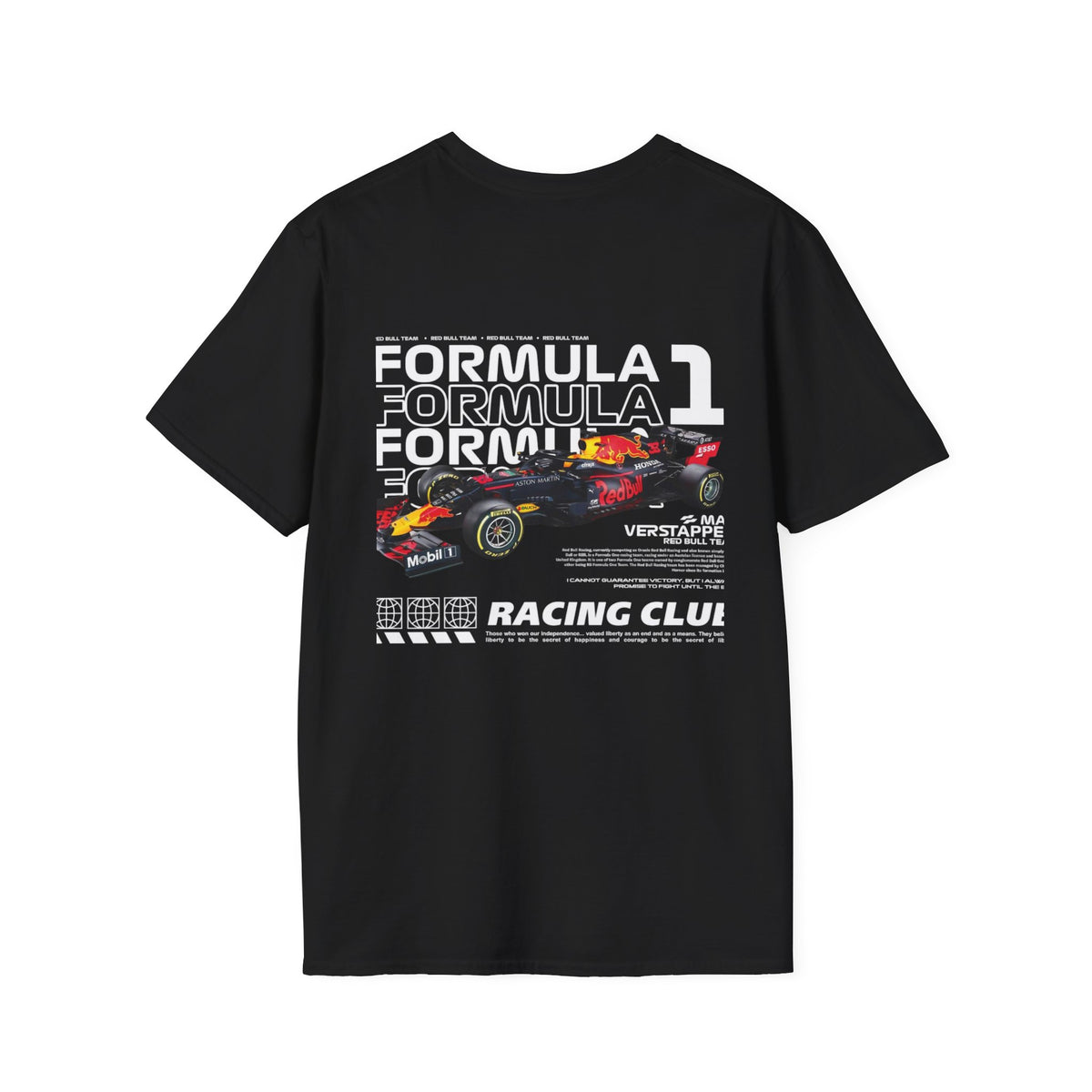 Minimalist F1 Logo T-Shirt | Racing Formula One Tee