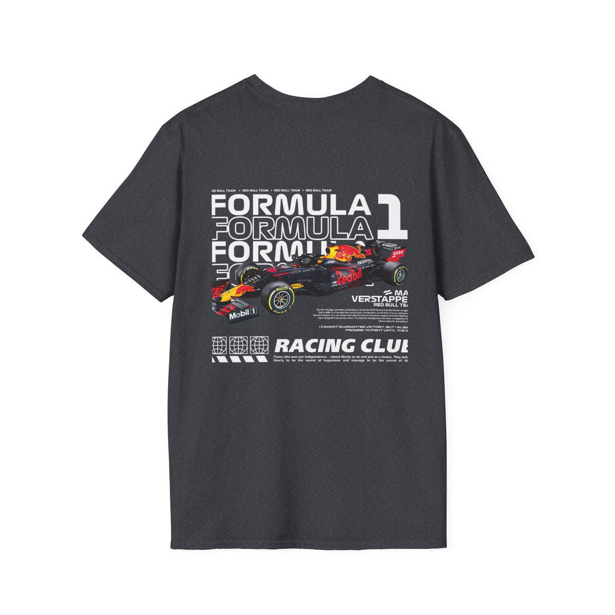 Minimalist F1 Logo T-Shirt | Racing Formula One Tee