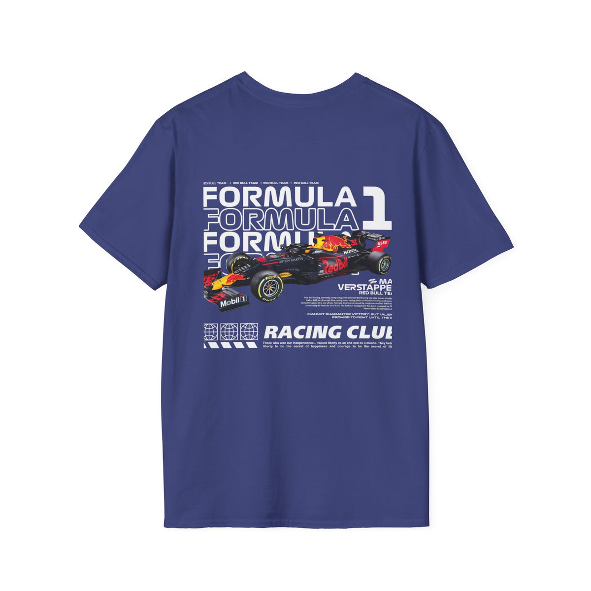 Minimalist F1 Logo T-Shirt | Racing Formula One Tee