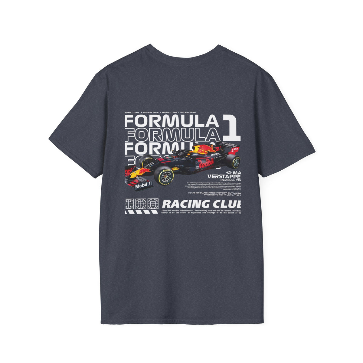 Minimalist F1 Logo T-Shirt | Racing Formula One Tee