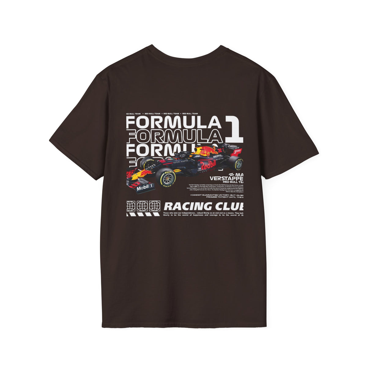 Minimalist F1 Logo T-Shirt | Racing Formula One Tee